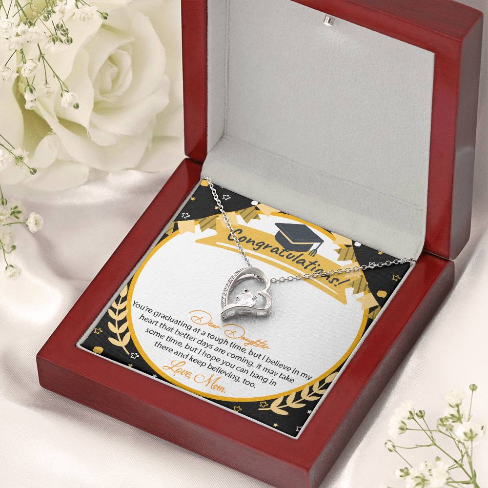 Graduation Gift For Daughter From Mom Forever Love Necklace