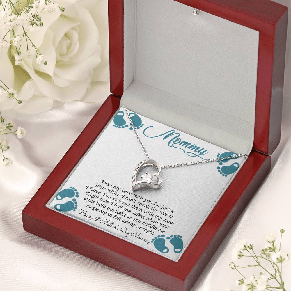 Mommy 1st Mother's Day Forever Love Necklace