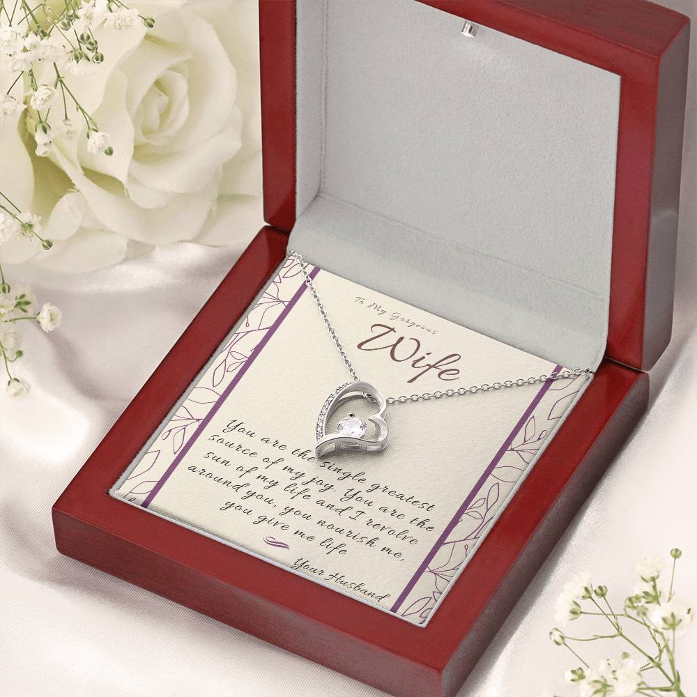 My Love My Wife Forever Love Necklace