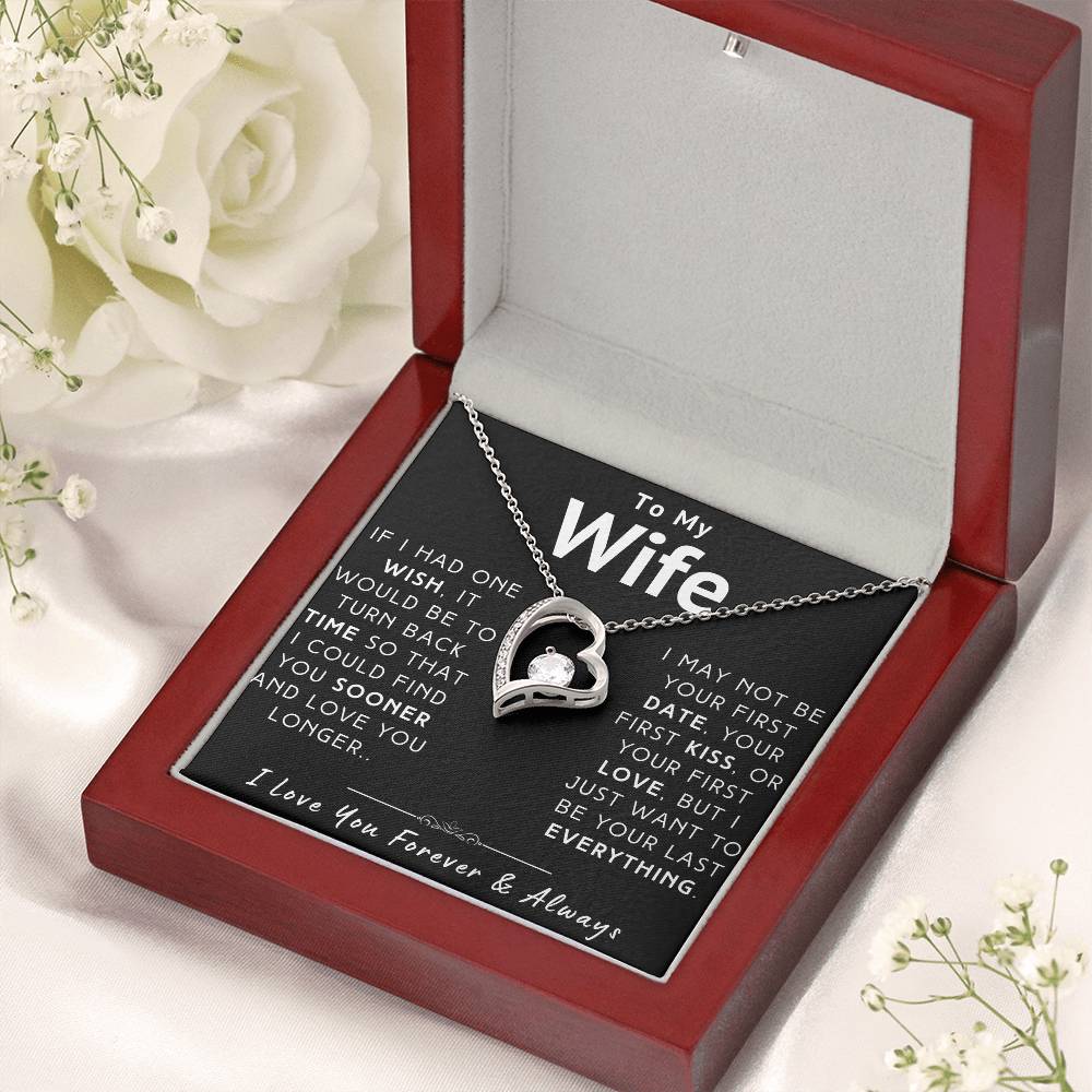 Wife Necklace Give The Gift They'll Always Remember 💕 1 Forever Love Necklace