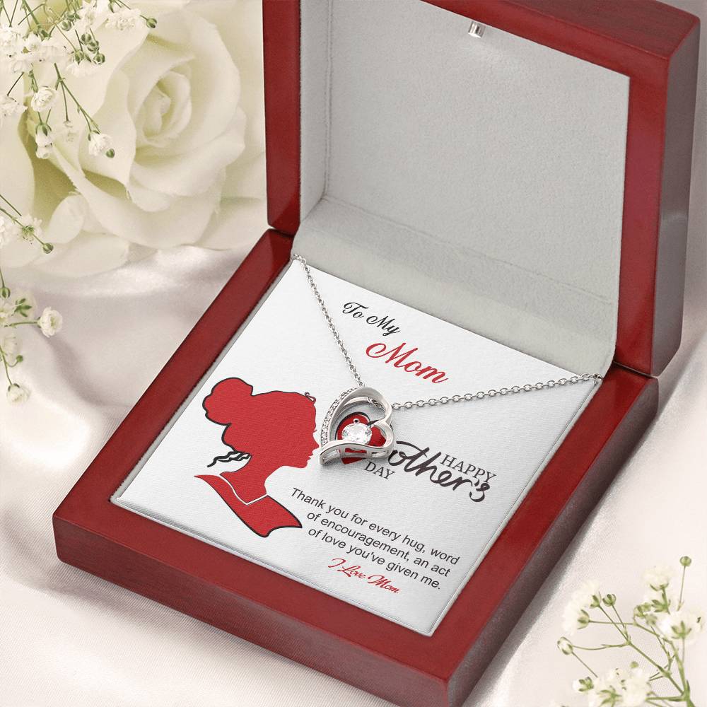 I Love Mom Mother Necklace 1 Forever Love Necklace
