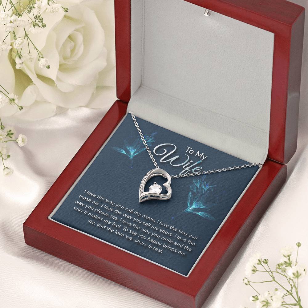 Husband To Wife Forever Love Necklace