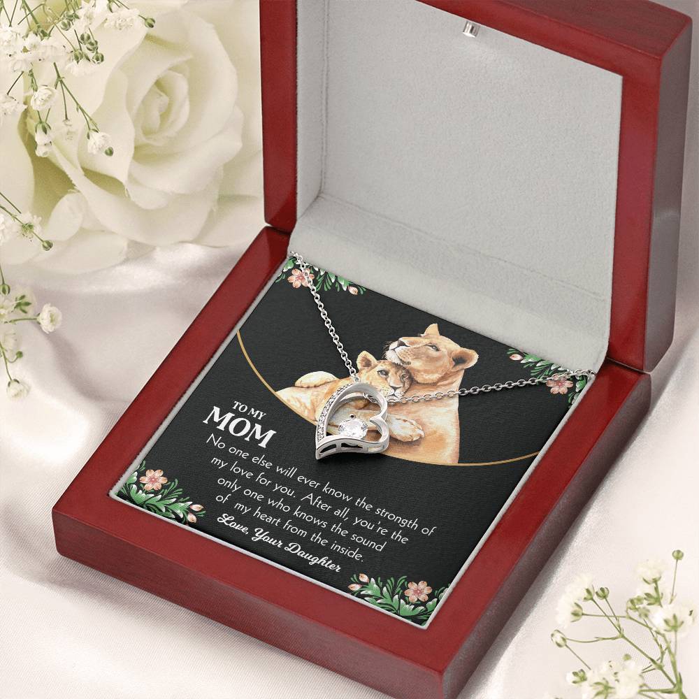 To My Mom 3 Forever Love Necklace