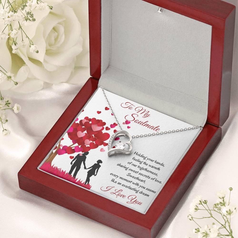 To My Soulmate Valentine's 1 Forever Love Necklace