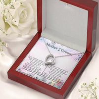 Mother Of The Groom Wedding Gift Bridal Party Rehearsal Dinner Man Of My Dreams Parent Of Groom Bridal Shower Christmas Gifts Birthday Gifts Forever Love Necklace