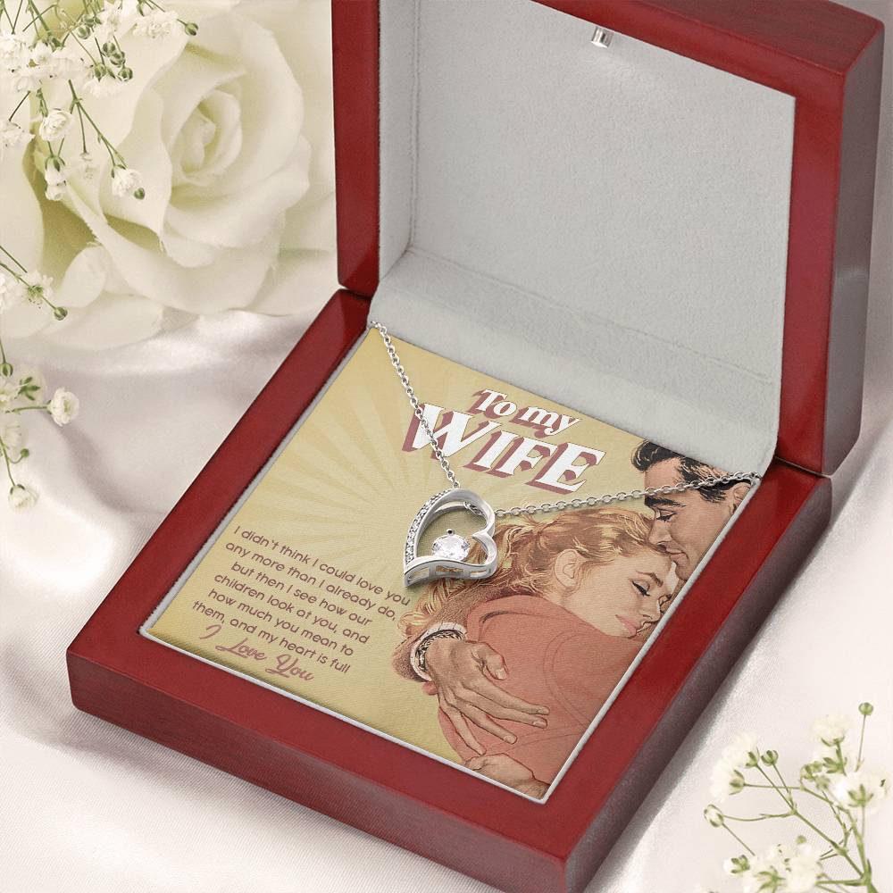 To My Wife - Forever Love Necklace 1 Forever Love Necklace