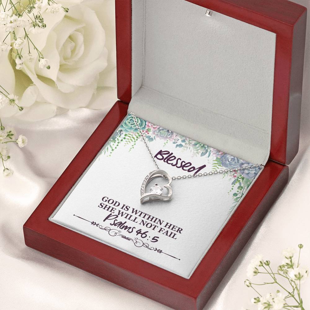 Psalms 465 God's Promise Necklace 2 1 Forever Love Necklace