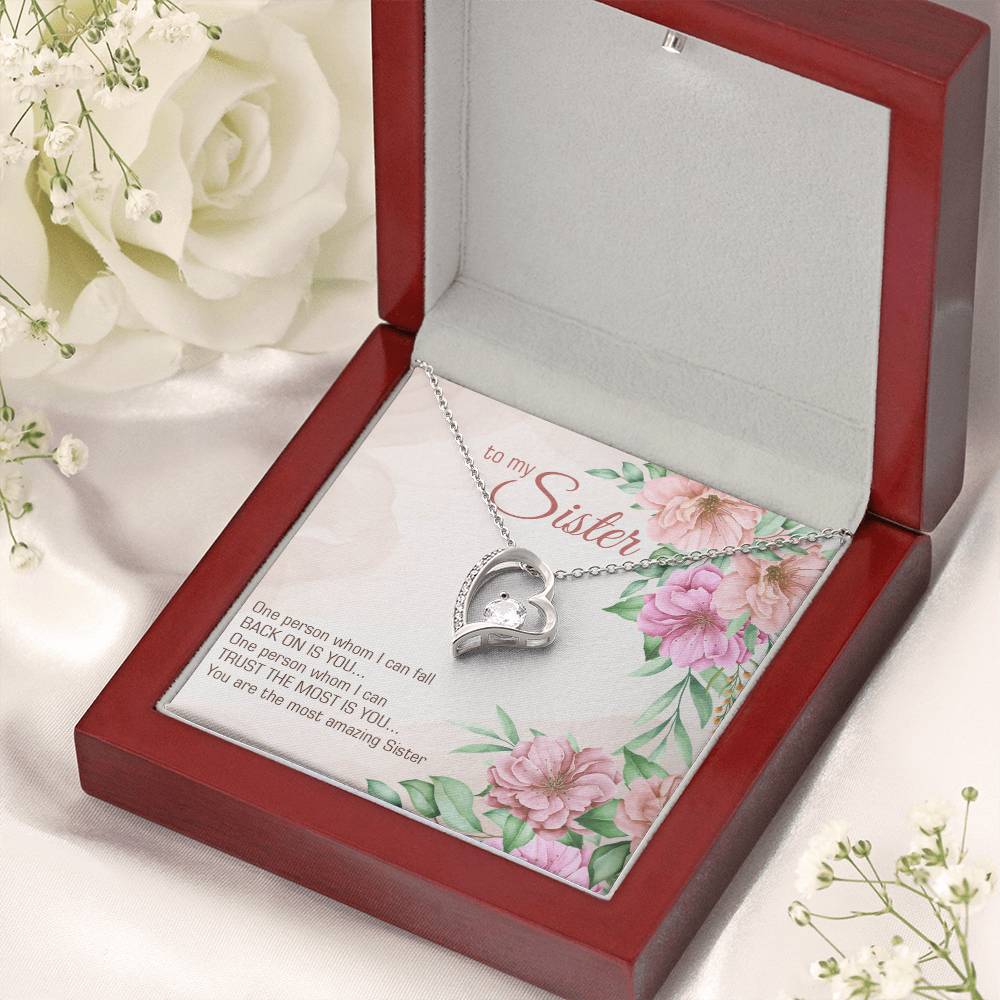 Collection Sister Most Amazing Sister Forever Love Necklace