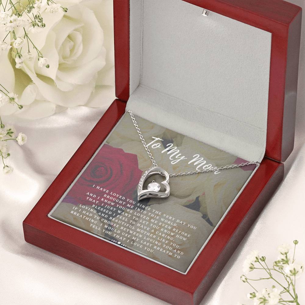 Special Gift For Your Mom Forever Love Necklace
