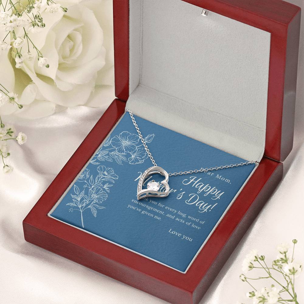 Forever Love Necklace Happy Mother's Day Forever Love Necklace