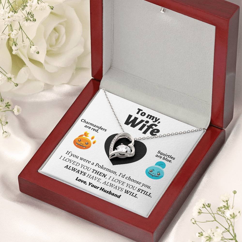 To My Wife Necklace Love Your Husband To My Wife Necklace Anniversary Gift For Wife Gift For Wife Necklace For Wife Birthday Forever Love Necklace