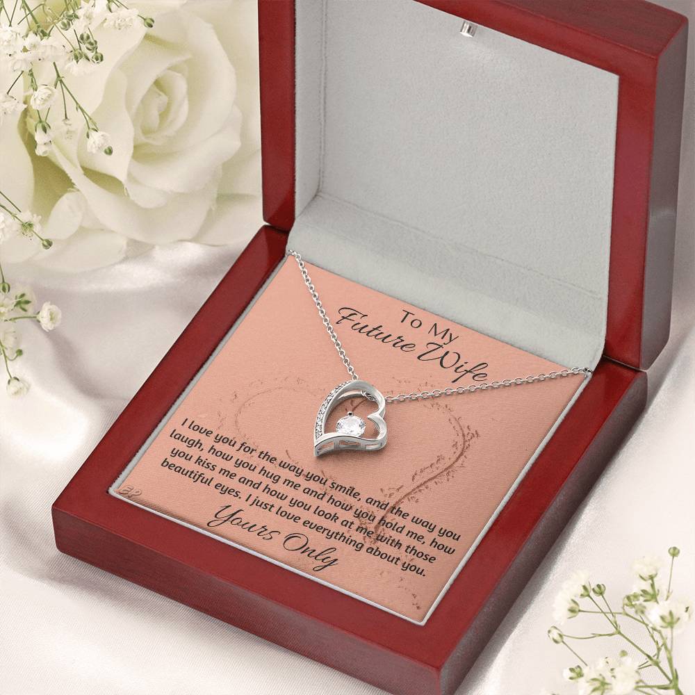 To My Beautiful Future Wife Immaculate Forever Love Necklace