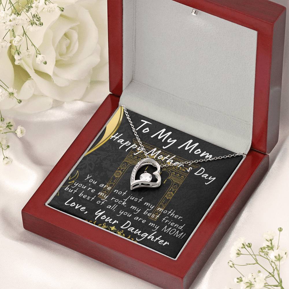 A Beautiful Mother's Day Gift For Mom - The Beautiful Forever Love Necklace Forever Love Necklace