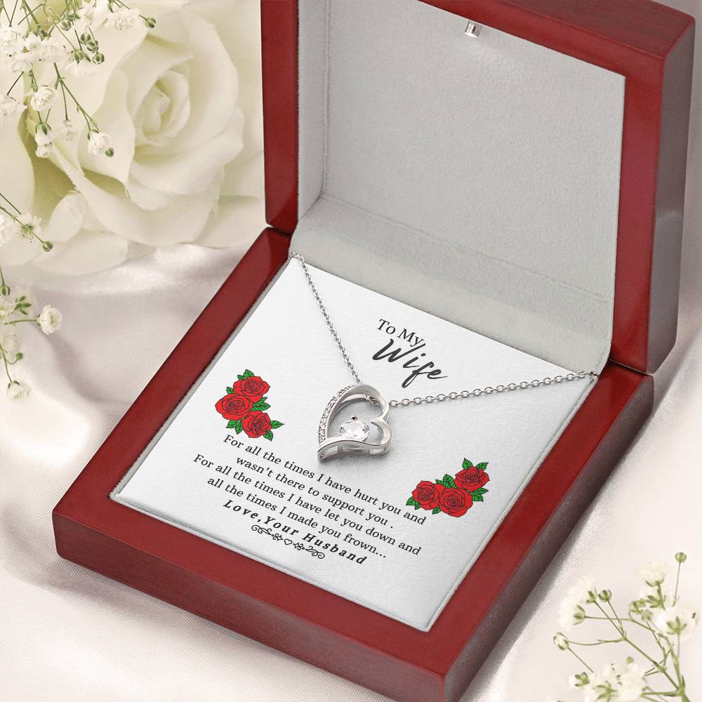 To My Wifeforever 1 Forever Love Necklace