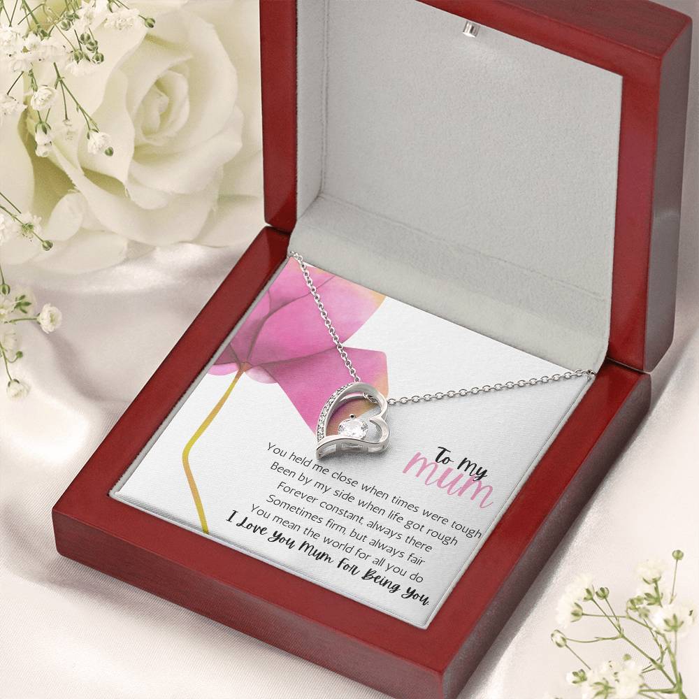 I Love You Mum Forever Love Necklace