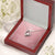 Gold Necklace To My Wife Pink Forever Love Necklace