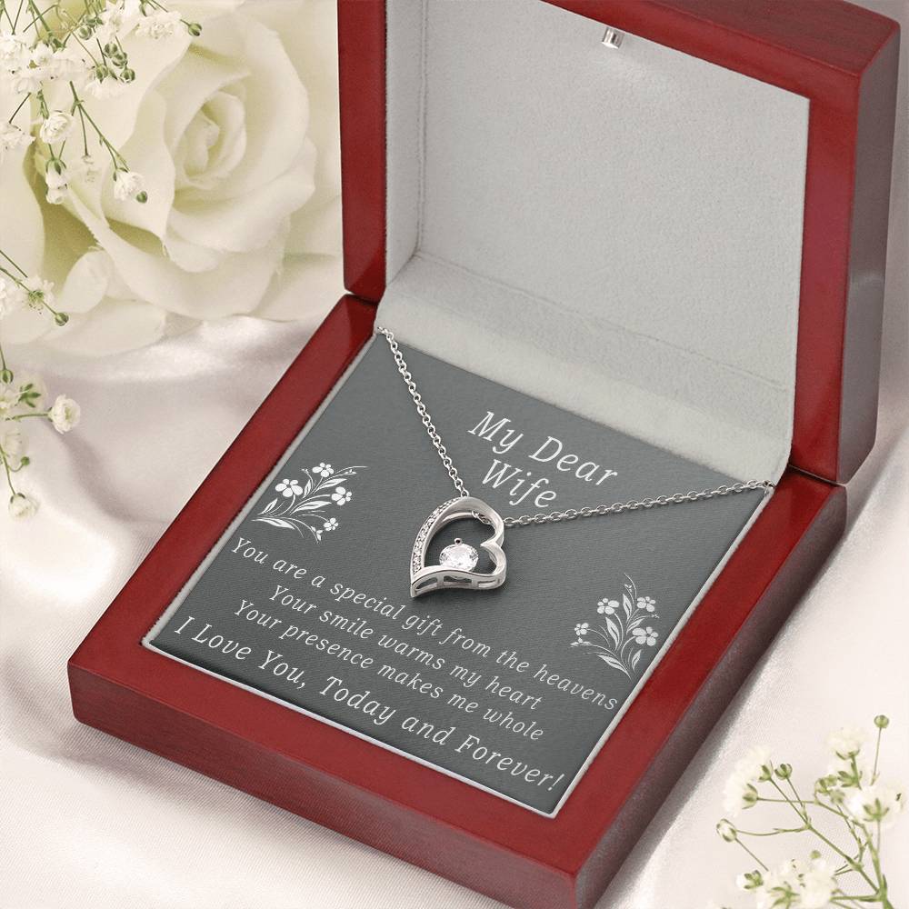 I Love You Today & Forever Necklace Forever Love Necklace