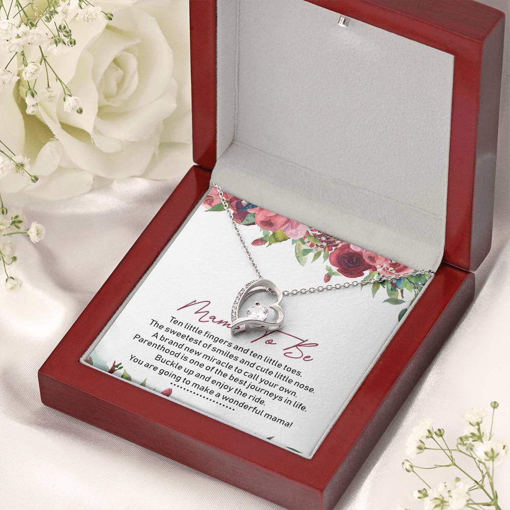 Mama To Be Forever Love Necklace Message Card Forever Love Necklace