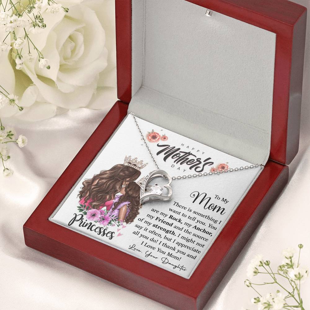 Mom You Are My Strength Forever Love Necklace