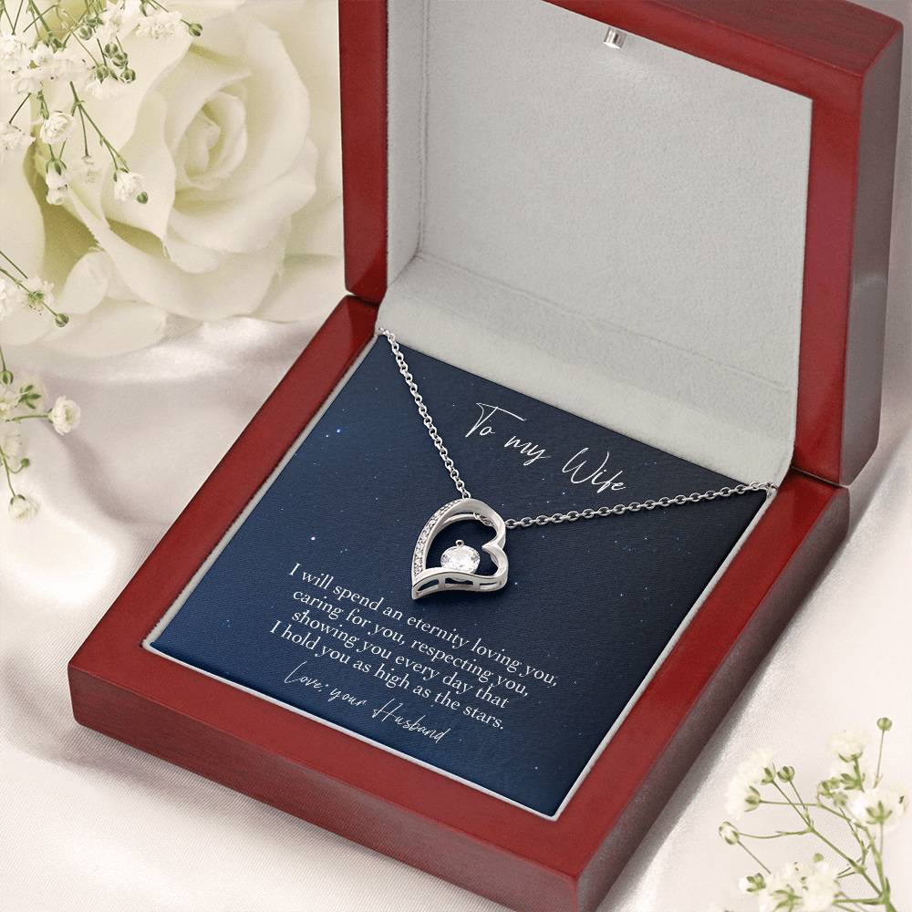 I Will Spend An Eternity Loving You Forever Love Necklace
