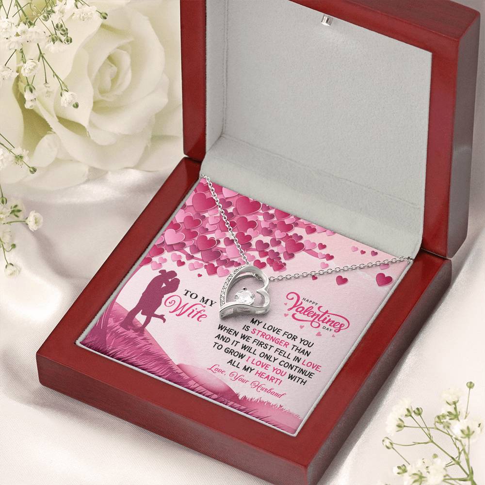To My Wife - My Love For You - Necklace Forever Love Necklace