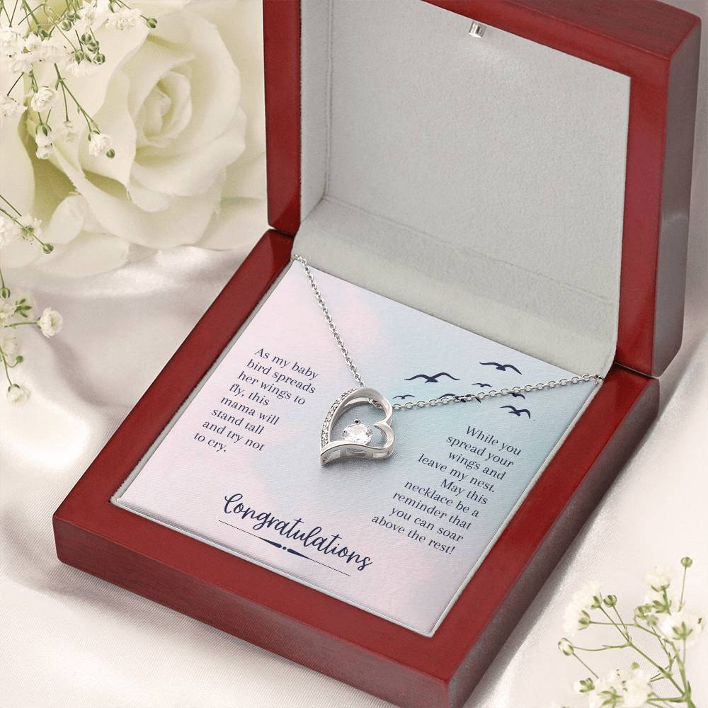 To My Daughter Beautiful Chapters Daughter Necklace Gift For Daughter Xmas Christmas Daughter Gift From Mom Forever Love Necklace