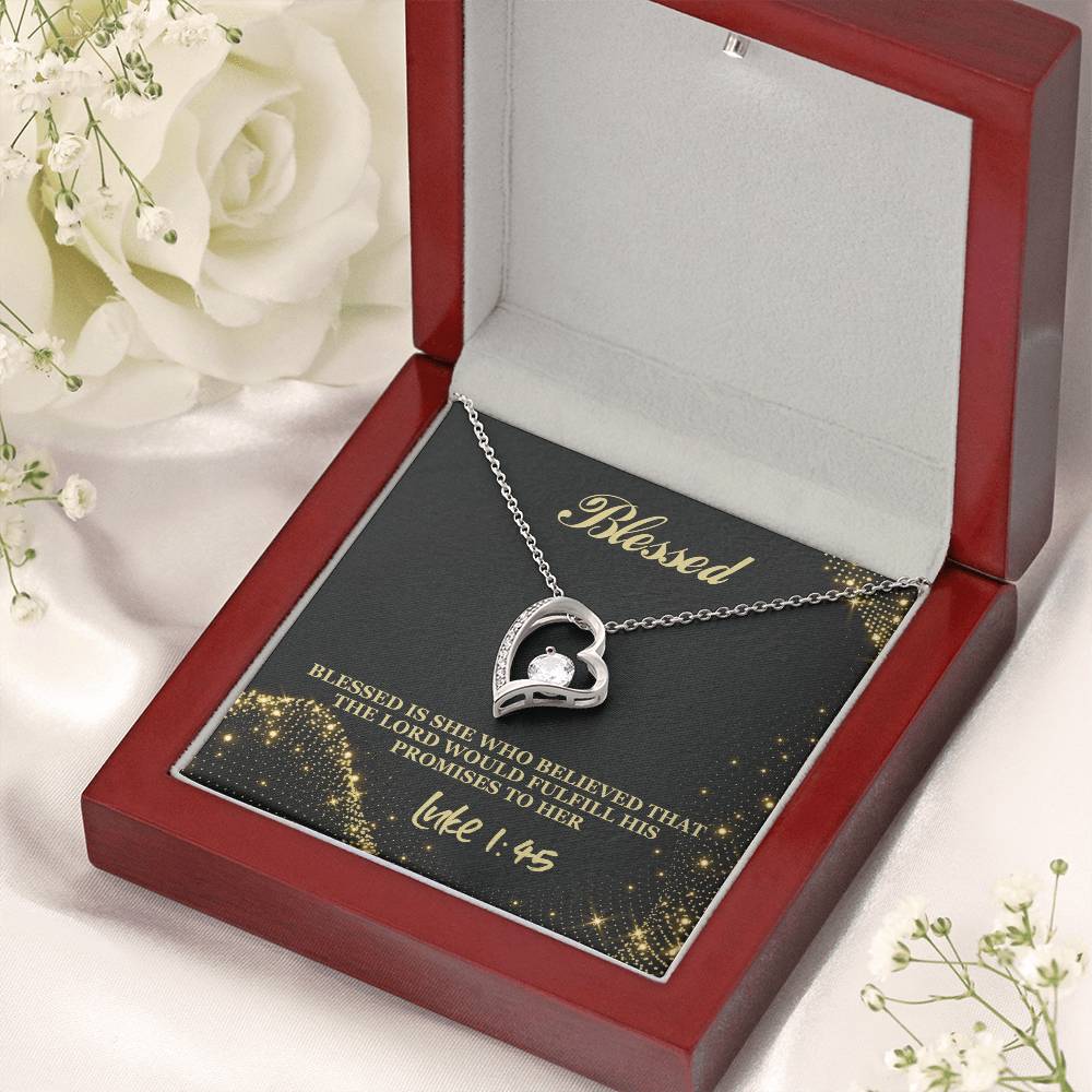 Luke 145 God's Promise Necklace 1 Forever Love Necklace