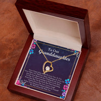 To Our Granddaughter Forever Love Forever Love Necklace