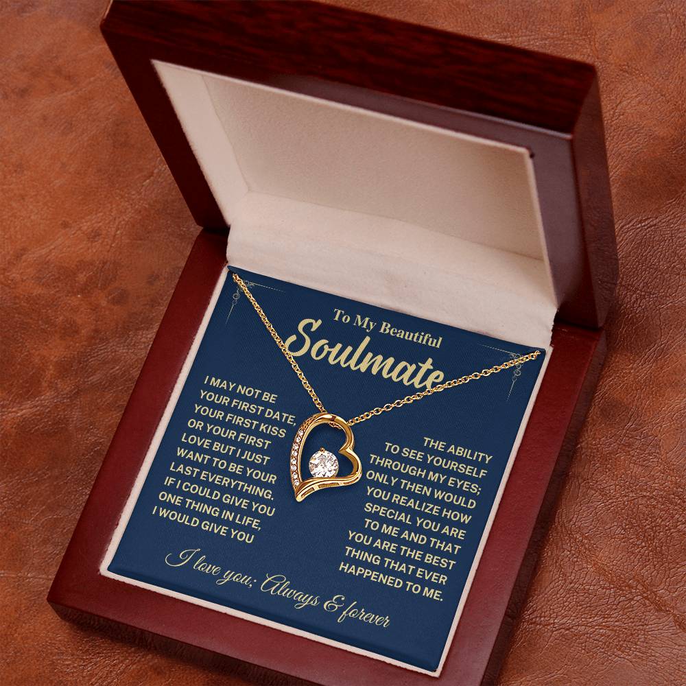 Soulmate Gift-Forever Love Necklace Forever Love Necklace