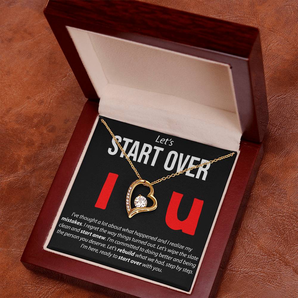 Let'S Start Over - Forever Love Necklace Forever Love Necklace