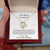 I'M Sorry For Hurting You Flower  Forever Love Necklace Forever Love Necklace