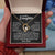 To My Daughter - I Hope You Believe In Yourself As Much As I Believe In You Forever Love Necklace