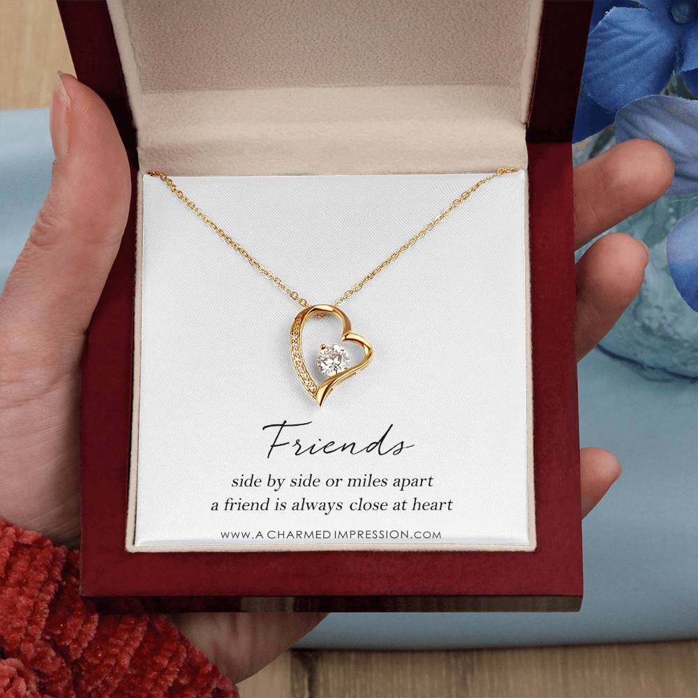 Best Friend Gift, Friendship Necklace, Friendship Jewelry, Soul Sisters, Bestie Gift, Bff Gift, Best Friend Forever, Gift For Friend Forever Love Necklace