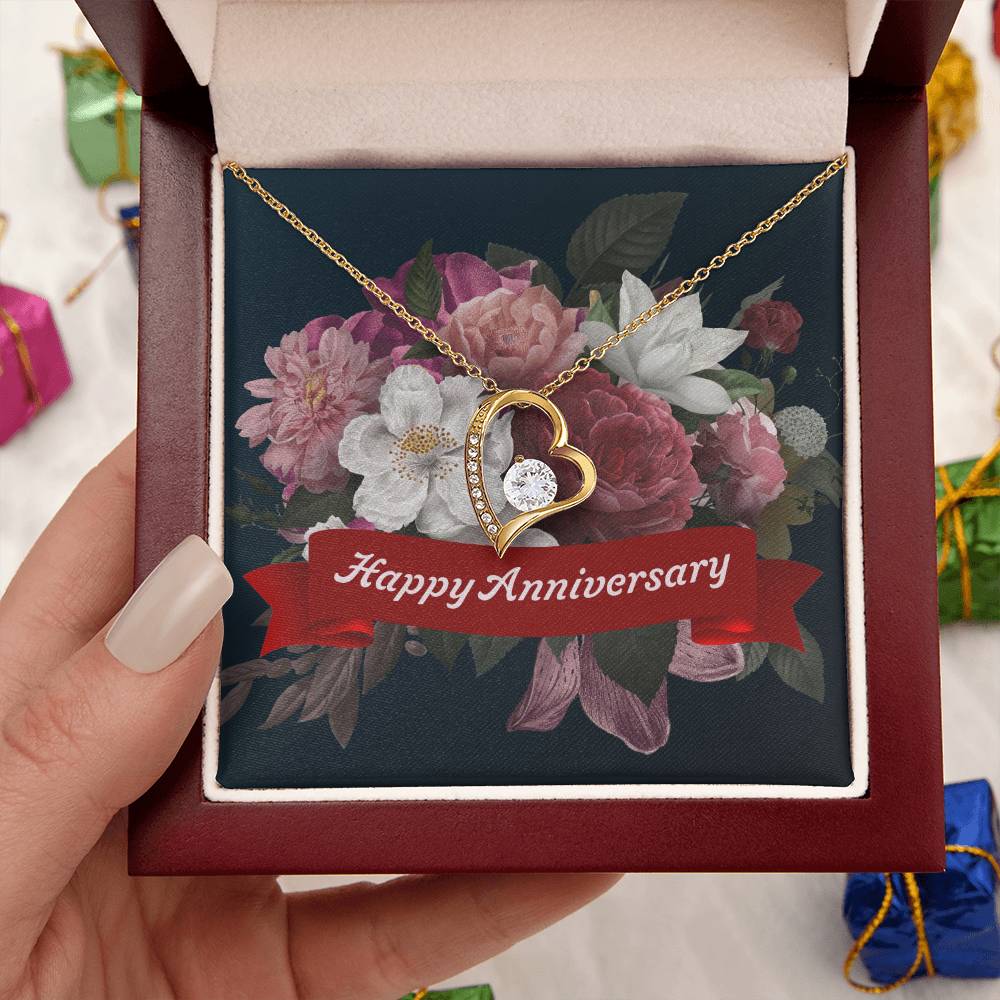 Happy Anniversary - Forever Love Necklace Forever Love Necklace