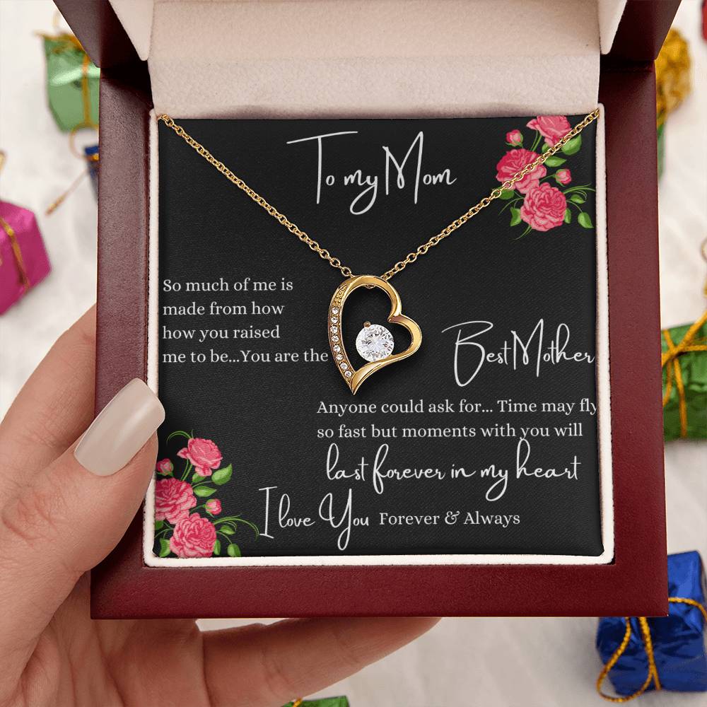 To My Mom Forever Love Necklace