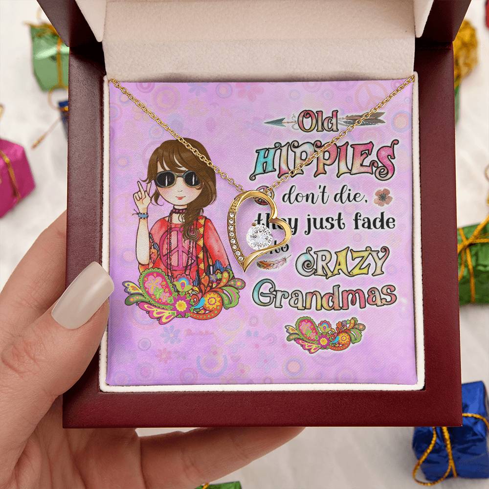 Old Hippie Forever Love Necklace