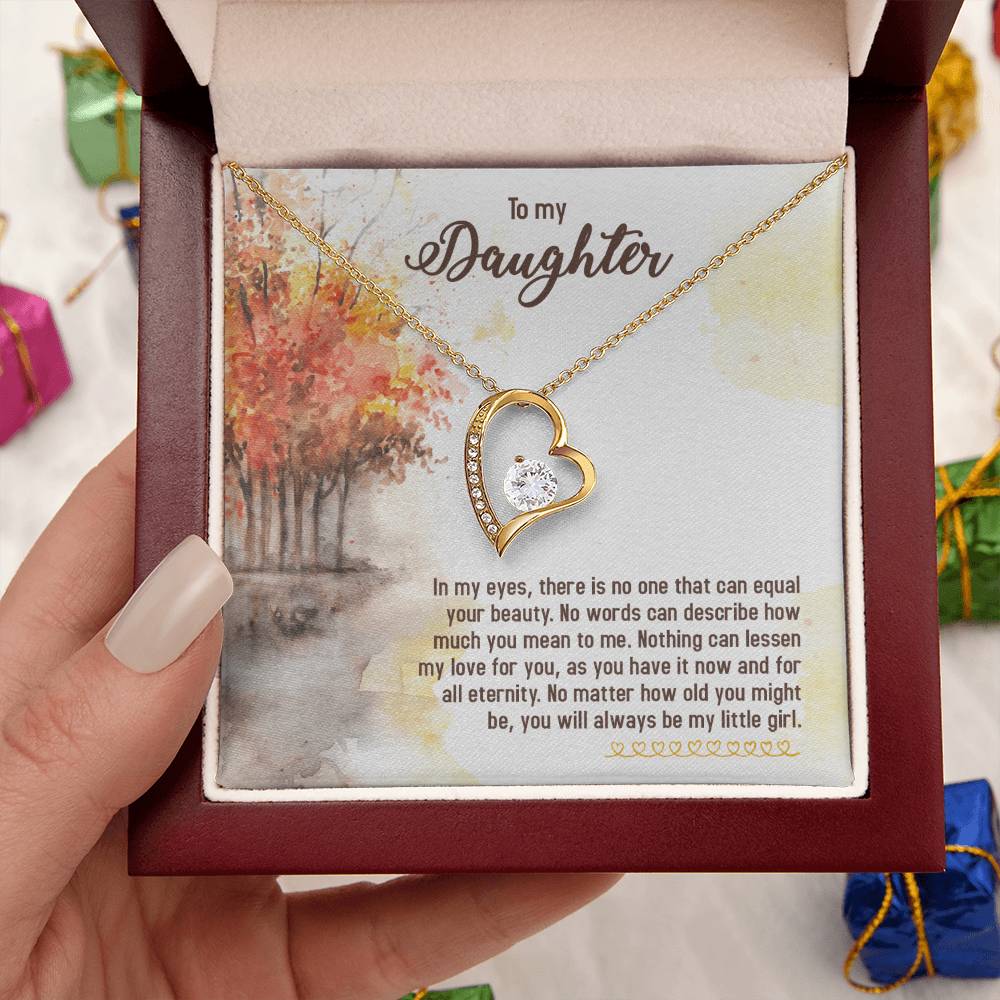 To My Daughter Moon And Back Necklace Meaningful Necklace For Daughter Sterling Silver Dad To Daughter Necklace Forever Love Necklace