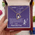 To Our Lacrosse Crazy Daughter - To Our Daughter Necklace From Mom And Dad Gift For Daughter Forever Love Necklace