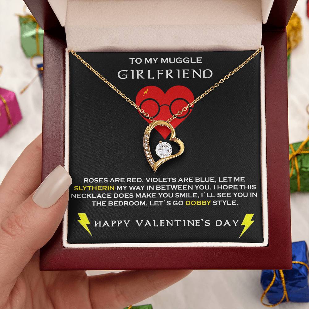To My Girlfriend Exquisite Necklace For That Harry Potter Nerd Forever Love Necklace