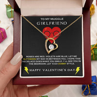 To My Girlfriend Exquisite Necklace For That Harry Potter Nerd Forever Love Necklace