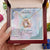 To My Daughter To My Daughter Birthstone Necklace Father To Daughter Birthday Gift Forever Love Necklace