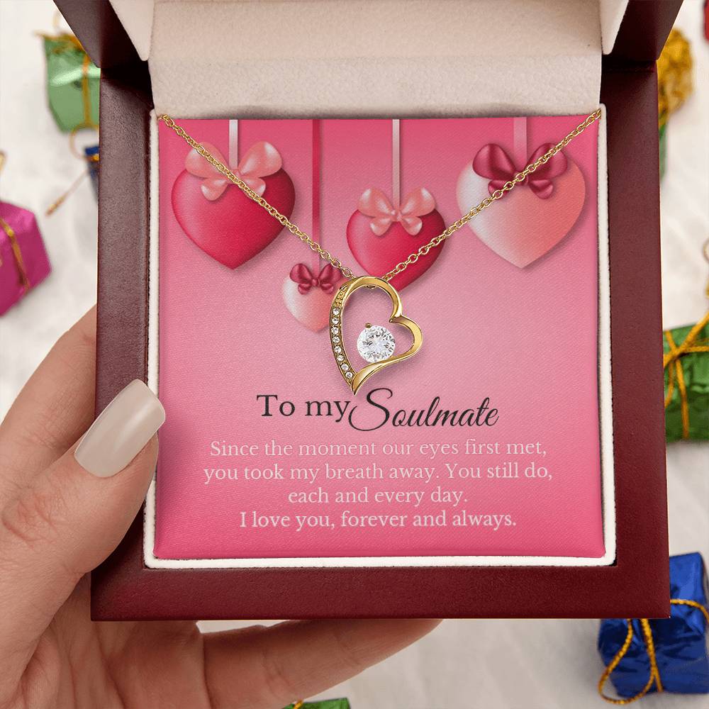 Forever Love Necklace To My Soulmate 1 Forever Love Necklace
