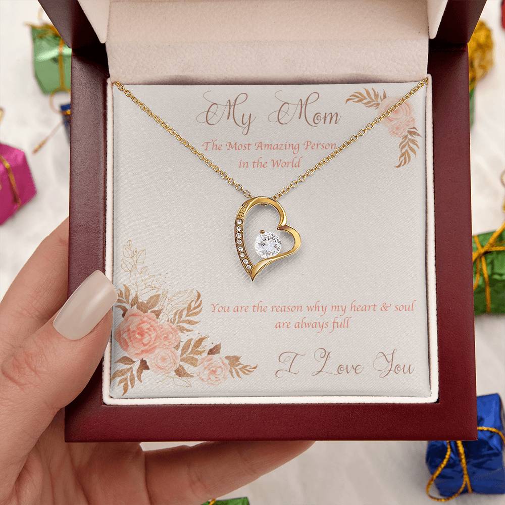 My Amazing Mom Necklace Forever Love Necklace