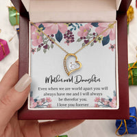 Mom And Daughter Necklace Mother Daughter Jewelry Mother Daughter Mother Daughter Necklace Mother & Daughter Gifts 1 Forever Love Necklace