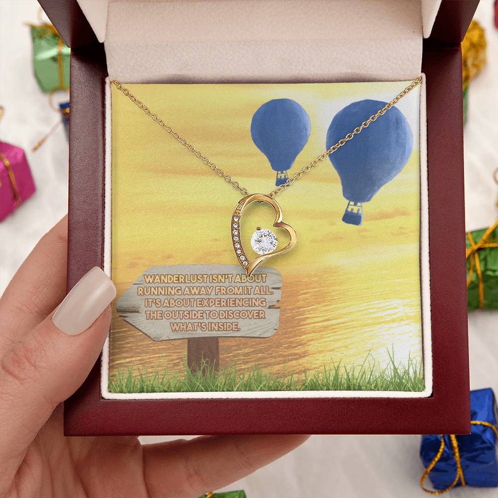 No Matter Where Card World Map Pendant Tiny Planet Earth Necklace Friendship Necklace Gift For Traveler Going Away Gift Travel Forever Love Necklace