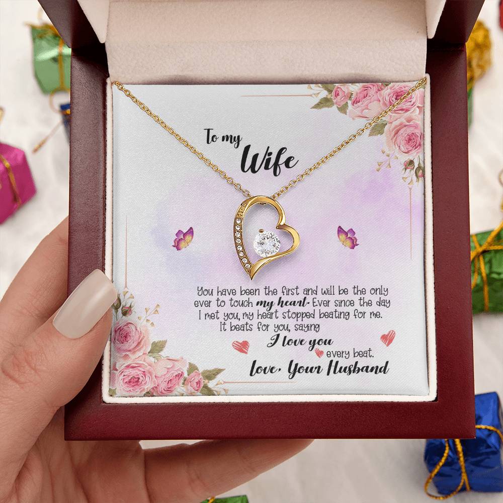 Nice Necklace For My Wife Forever Love Necklace