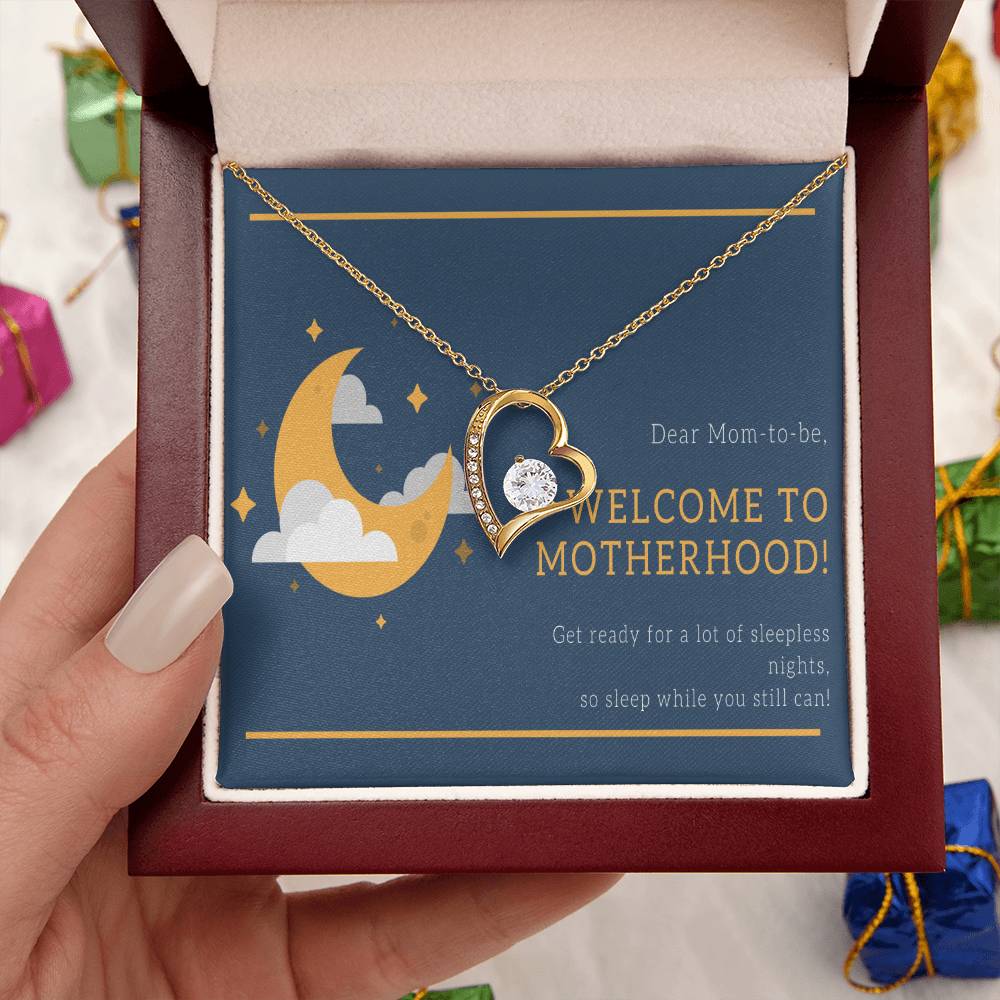 Mothers Day Gift From Bump Gift For Mom From Bump Gift For Expecting Mom Mom To Be Necklace Pregnancy Gift Expectant Mother Soon To Forever Love Necklace