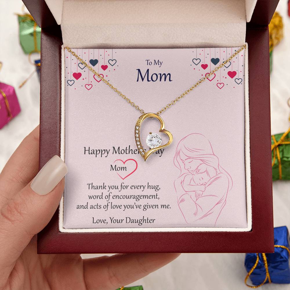 Best Mother's Day Gift For Mom Forever Love Necklace