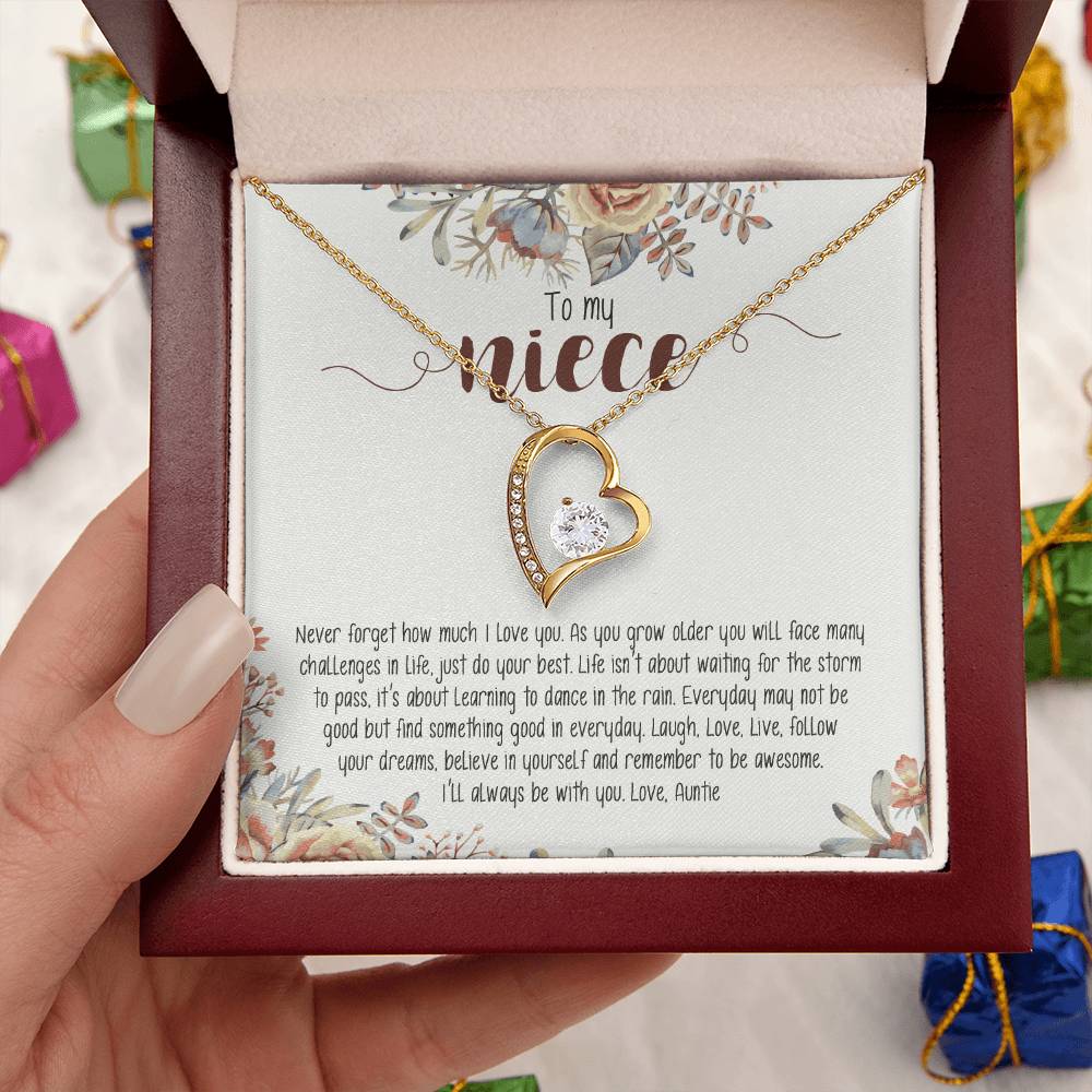 Precious Forever Love Necklace For Niece Forever Love Necklace