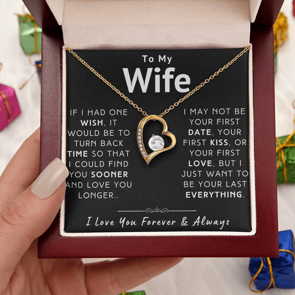 Wife Necklace Give The Gift They'll Always Remember 💕 1 Forever Love Necklace